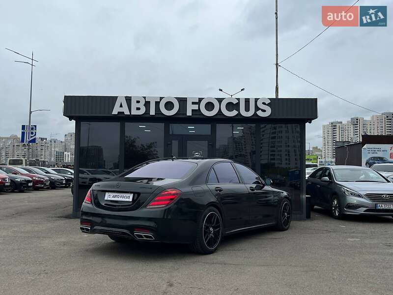 Седан Mercedes-Benz S-Class 2018 в Києві
