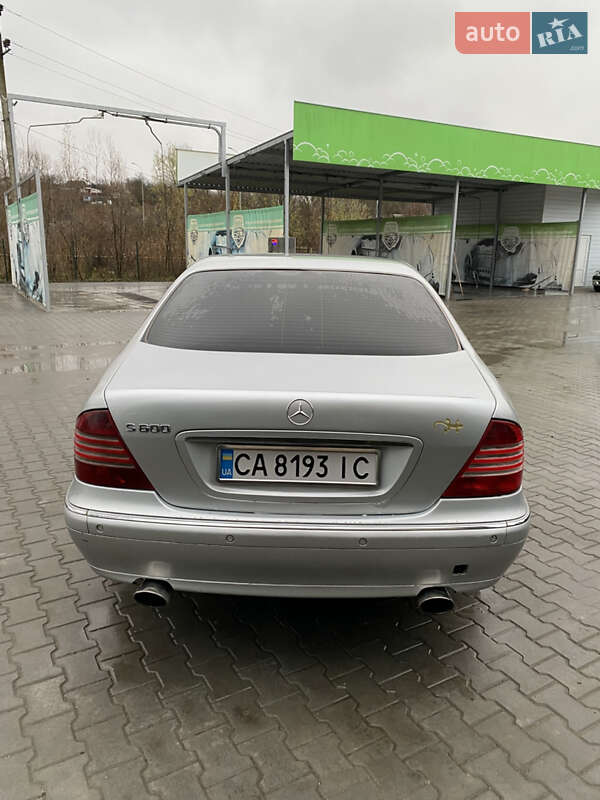 Седан Mercedes-Benz S-Class 1998 в Томашполе