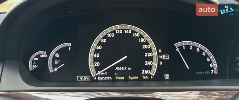 Седан Mercedes-Benz S-Class 2009 в Києві