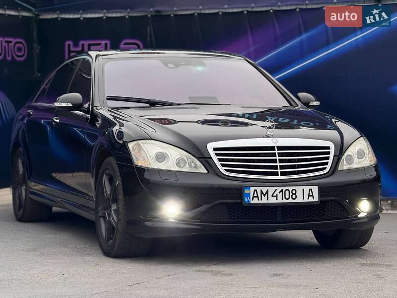 Седан Mercedes-Benz S-Class 2007 в Запорожье фото 3 Седан Mercedes-Benz S-Class 2007 в Запорожье
