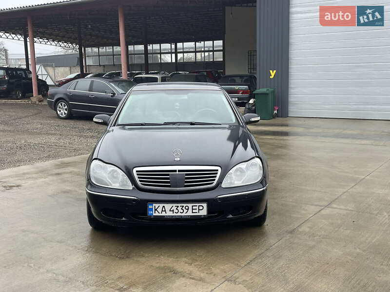 Седан Mercedes-Benz S-Class 2001 в Золотоноші