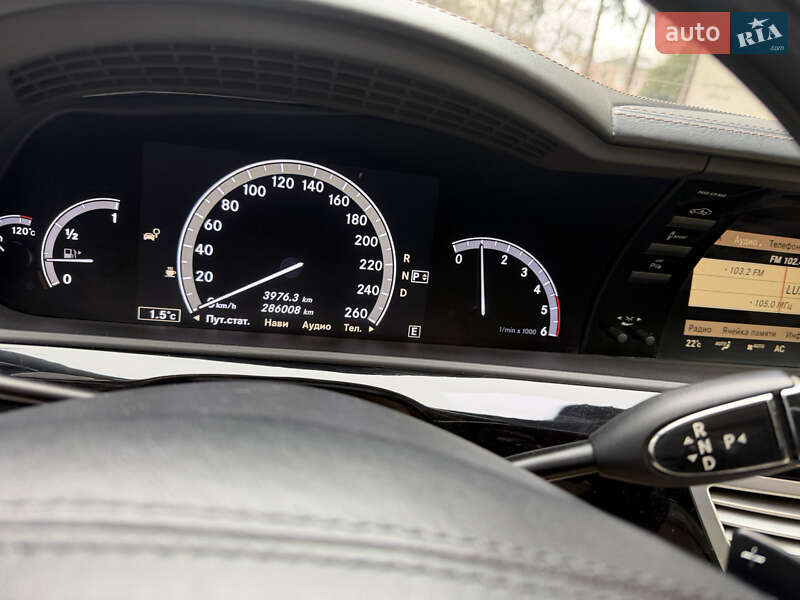 Седан Mercedes-Benz S-Class 2012 в Чернівцях фото 20 Седан Mercedes-Benz S-Class 2012 в Чернівцях