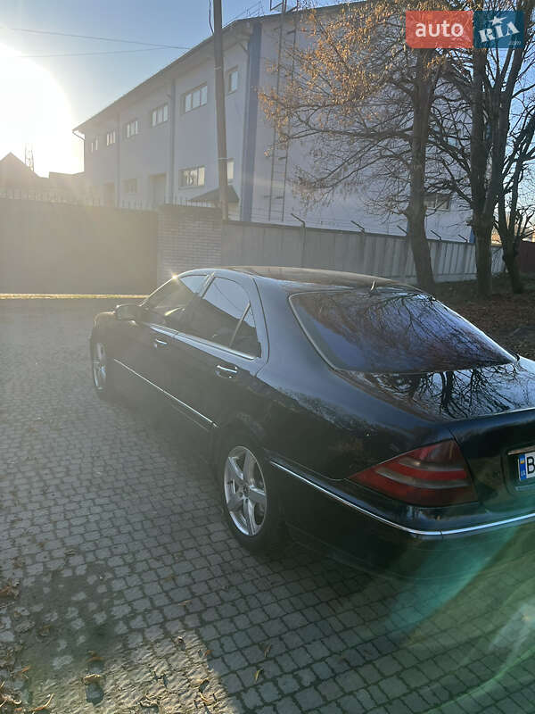 Седан Mercedes-Benz S-Class 2001 в Львові