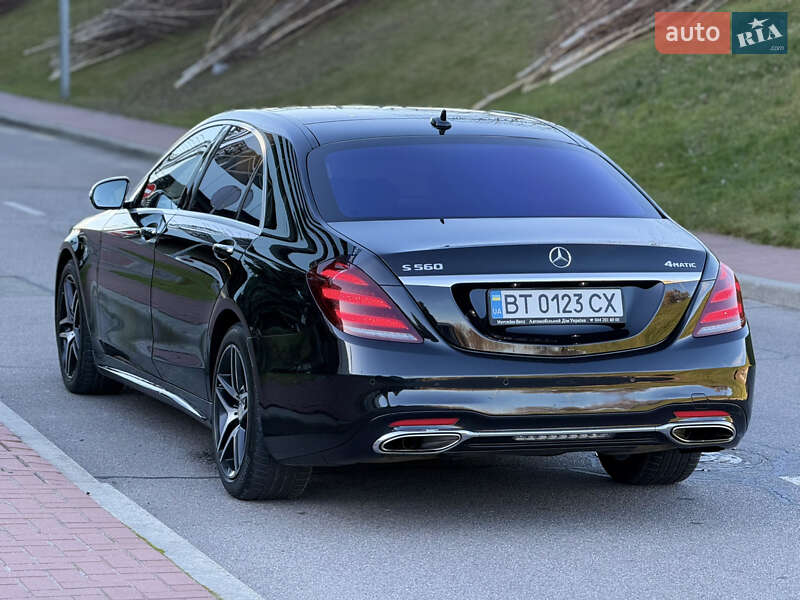 Седан Mercedes-Benz S-Class 2018 в Києві фото 4 Седан Mercedes-Benz S-Class 2018 в Києві