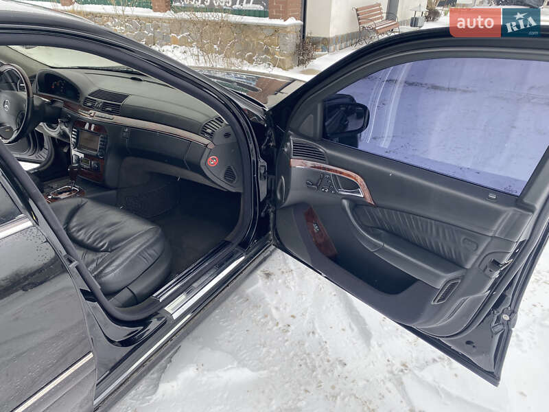 Седан Mercedes-Benz S-Class 2003 в Южноукраинске фото 16 Седан Mercedes-Benz S-Class 2003 в Южноукраинске