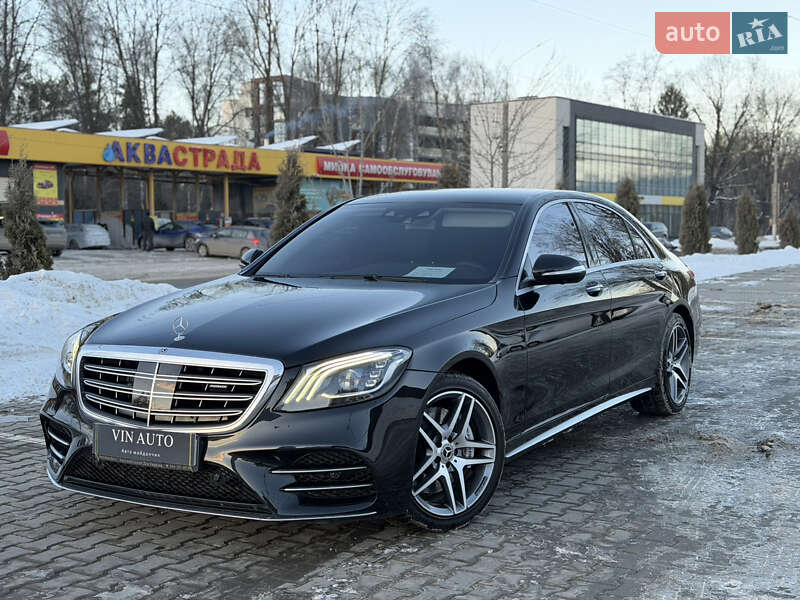 Седан Mercedes-Benz S-Class 2017 в Тернополе