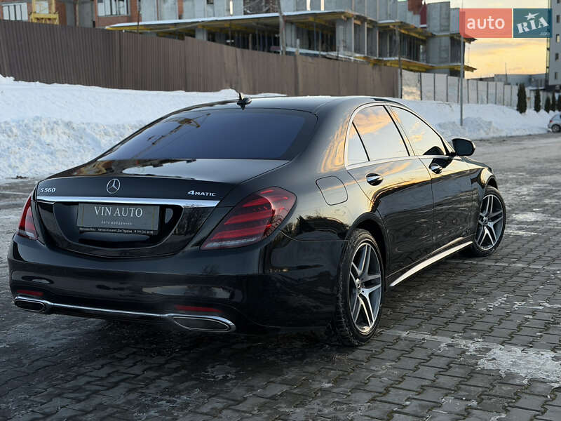 Седан Mercedes-Benz S-Class 2017 в Тернополе