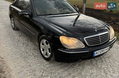 Седан Mercedes-Benz S-Class 2002 в Іршаві