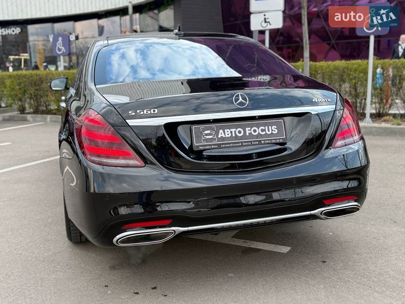 Седан Mercedes-Benz S-Class 2017 в Києві
