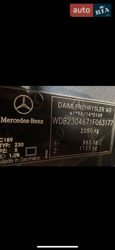 Родстер Mercedes-Benz SL-Class 2004 в Дніпрі