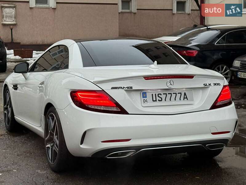 Родстер Mercedes-Benz SLK-Class 2016 в Дніпрі