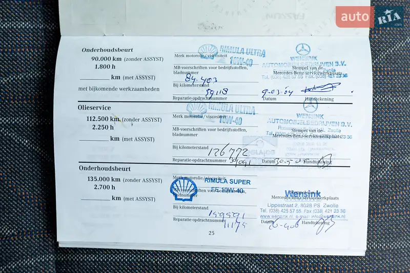 Грузовой фургон Mercedes-Benz Sprinter 2002 в Ровно документ