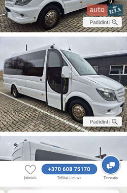 Туристичний / Міжміський автобус Mercedes-Benz Sprinter 2014 в Рівному