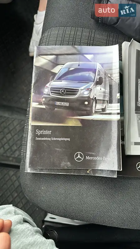 Микроавтобус Mercedes-Benz Sprinter 2016 в Одессе документ
