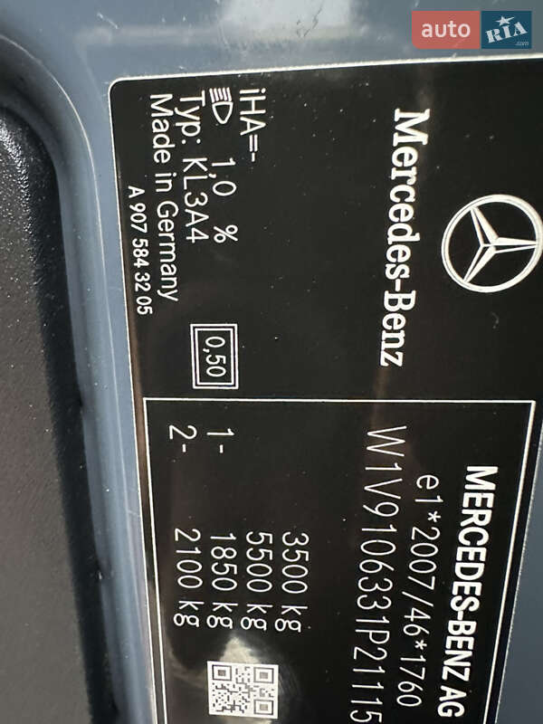 Вантажний фургон Mercedes-Benz Sprinter 2020 в Бердичеві фото 31 Вантажний фургон Mercedes-Benz Sprinter 2020 в Бердичеві