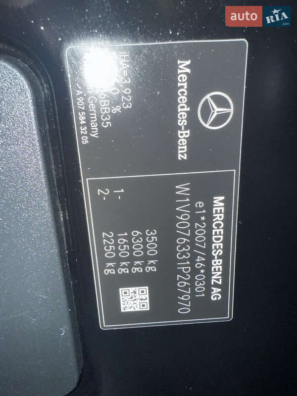 Грузовой фургон Mercedes-Benz Sprinter 2020 в Луцке фото 39 Грузовой фургон Mercedes-Benz Sprinter 2020 в Луцке