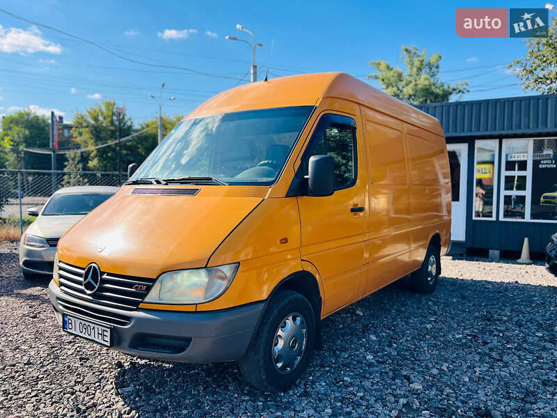 Мікроавтобус вантажний (до 3,5т) Mercedes-Benz Sprinter 2000 в Полтаві