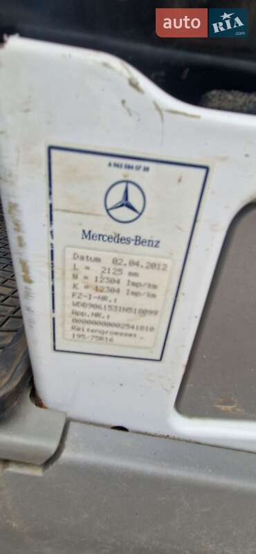 Рефрижератор Mercedes-Benz Sprinter 2012 в Копичинці фото 22 Рефрижератор Mercedes-Benz Sprinter 2012 в Копичинці
