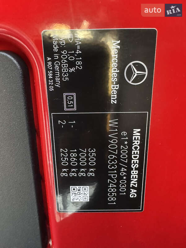 Грузовой фургон Mercedes-Benz Sprinter 2020 в Бродах фото 34 Грузовой фургон Mercedes-Benz Sprinter 2020 в Бродах