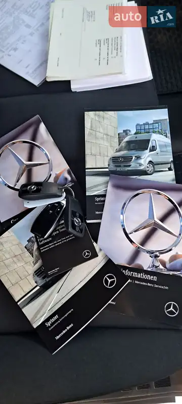 Грузовой фургон Mercedes-Benz Sprinter 2022 в Бердичеве документ 8 фото Грузовой фургон Mercedes-Benz Sprinter 2022 в Бердичеве документ