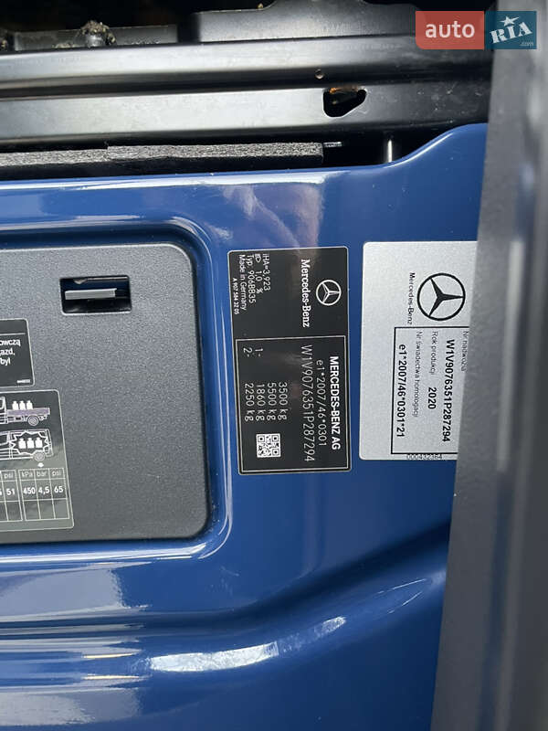 Вантажний фургон Mercedes-Benz Sprinter 2021 в Одесі фото 29 Вантажний фургон Mercedes-Benz Sprinter 2021 в Одесі