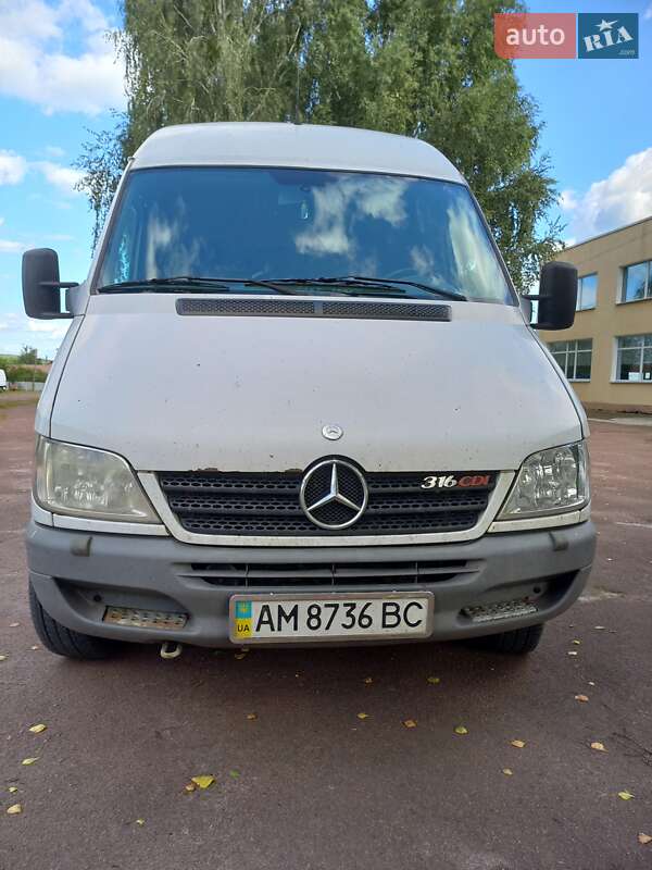 Грузовой фургон Mercedes-Benz Sprinter 2005 в Овруче фото 2 Грузовой фургон Mercedes-Benz Sprinter 2005 в Овруче