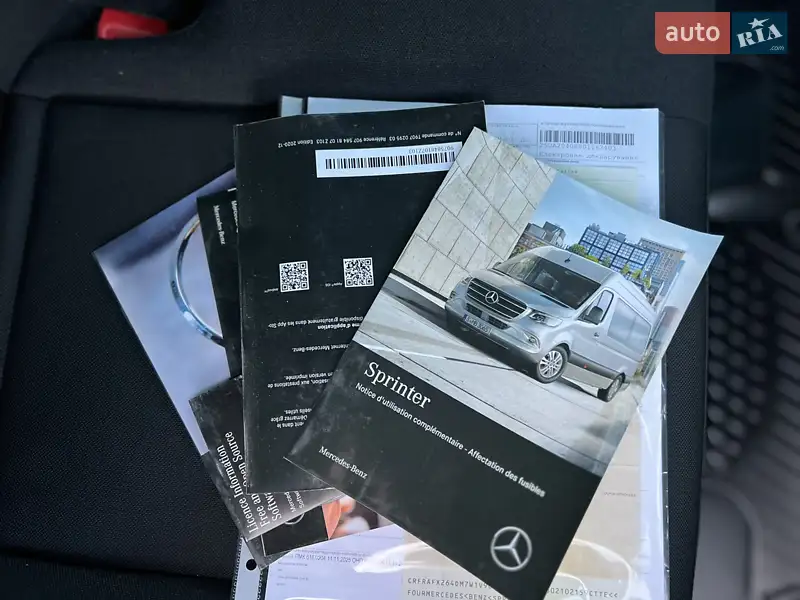 Грузовой фургон Mercedes-Benz Sprinter 2021 в Дубно документ 5 фото Грузовой фургон Mercedes-Benz Sprinter 2021 в Дубно документ