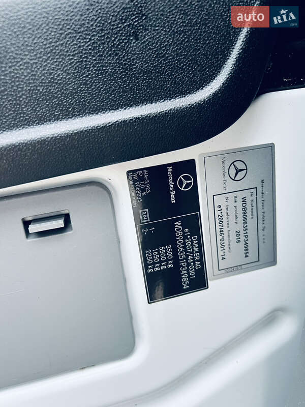 Вантажний фургон Mercedes-Benz Sprinter 2016 в Тячеві фото 9 Вантажний фургон Mercedes-Benz Sprinter 2016 в Тячеві
