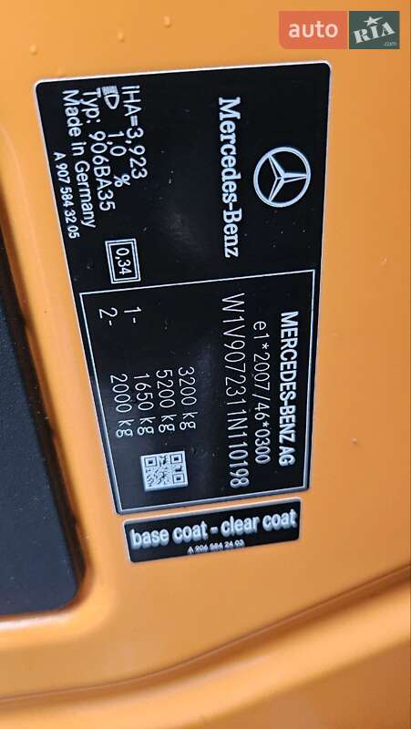 Борт Mercedes-Benz Sprinter 2021 в Рівному