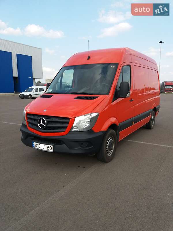 Вантажний фургон Mercedes-Benz Sprinter 2014 в Ковелі фото Вантажний фургон Mercedes-Benz Sprinter 2014 в Ковелі