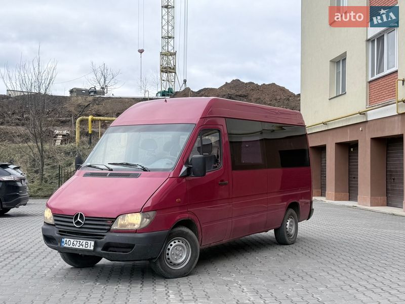Микровэн Mercedes-Benz Sprinter 2000 в Хмельницком фото Микровэн Mercedes-Benz Sprinter 2000 в Хмельницком
