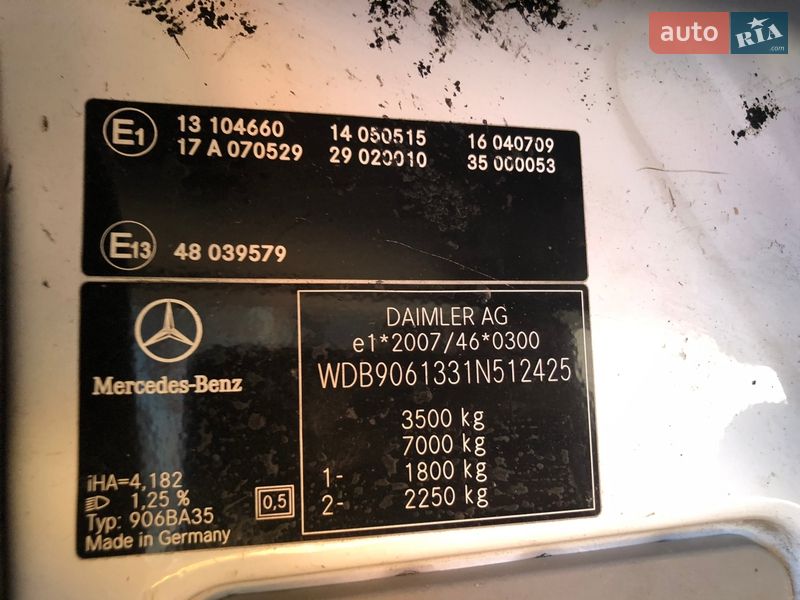 Автовоз Mercedes-Benz Sprinter 2012 в Ковеле фото 21 Автовоз Mercedes-Benz Sprinter 2012 в Ковеле