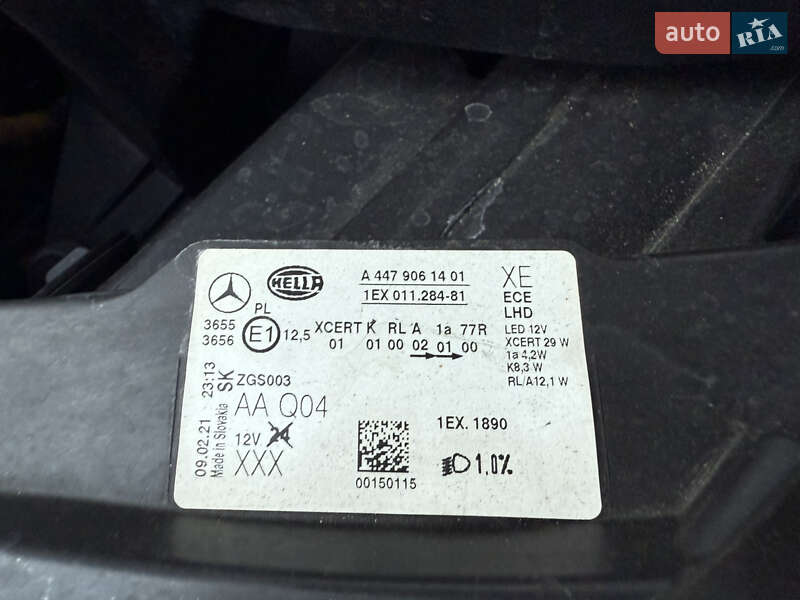 Мінівен Mercedes-Benz V-Class 2021 в Луцьку