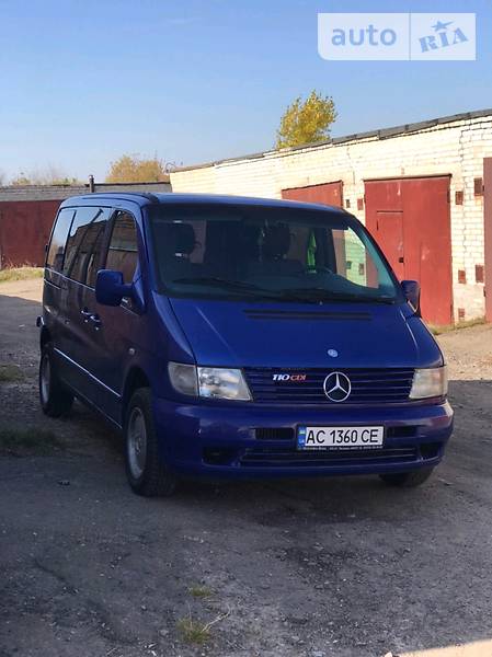 Грузопассажирский фургон Mercedes-Benz Vito 2001 в Луцке