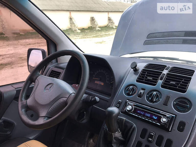 Вантажопасажирський фургон Mercedes-Benz Vito 2001 в Дунаївцях фото 10 Вантажопасажирський фургон Mercedes-Benz Vito 2001 в Дунаївцях