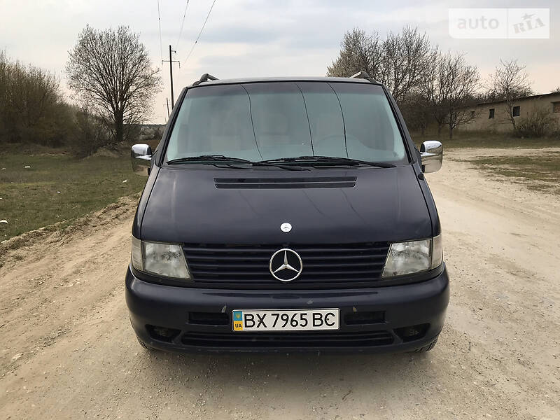 Вантажопасажирський фургон Mercedes-Benz Vito 2001 в Дунаївцях фото 3 Вантажопасажирський фургон Mercedes-Benz Vito 2001 в Дунаївцях