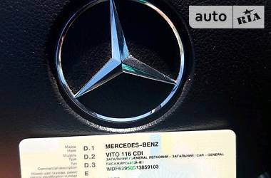 Мінівен Mercedes-Benz Vito 2013 в 