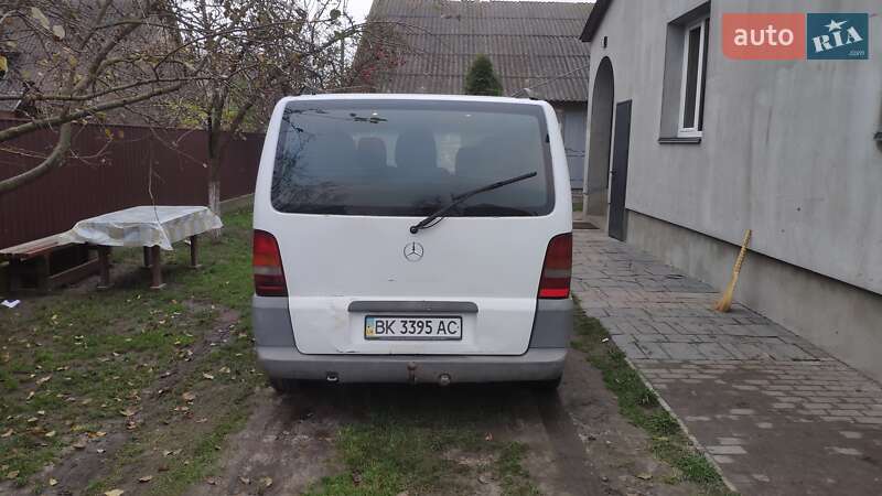 Минивэн Mercedes-Benz Vito 2002 в Сарнах фото 5 Минивэн Mercedes-Benz Vito 2002 в Сарнах