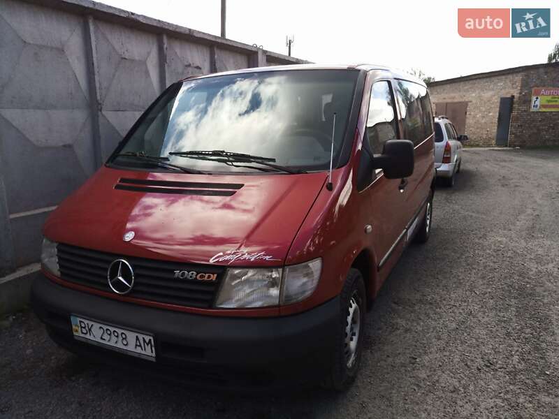 Мінівен Mercedes-Benz Vito 2003 в Ківерцях фото 3 Мінівен Mercedes-Benz Vito 2003 в Ківерцях