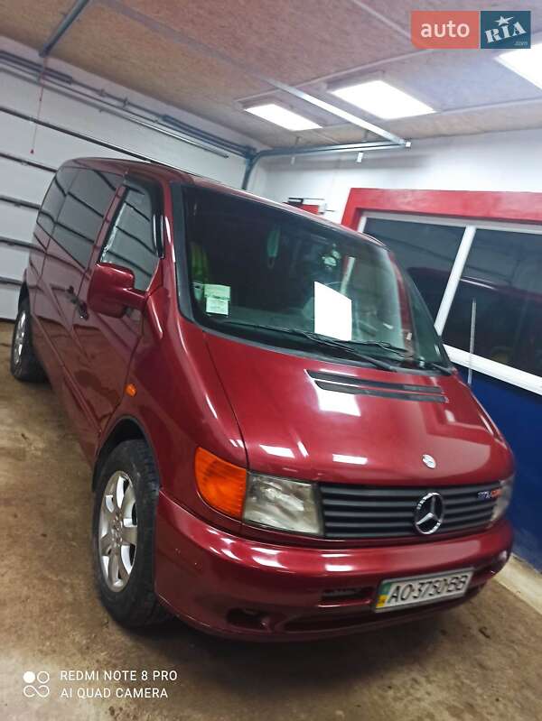 Минивэн Mercedes-Benz Vito 1999 в Межгорье фото 2 Минивэн Mercedes-Benz Vito 1999 в Межгорье