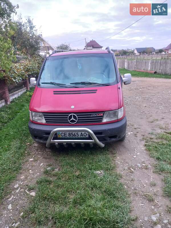 Минивэн Mercedes-Benz Vito 2001 в Сторожинце фото 10 Минивэн Mercedes-Benz Vito 2001 в Сторожинце