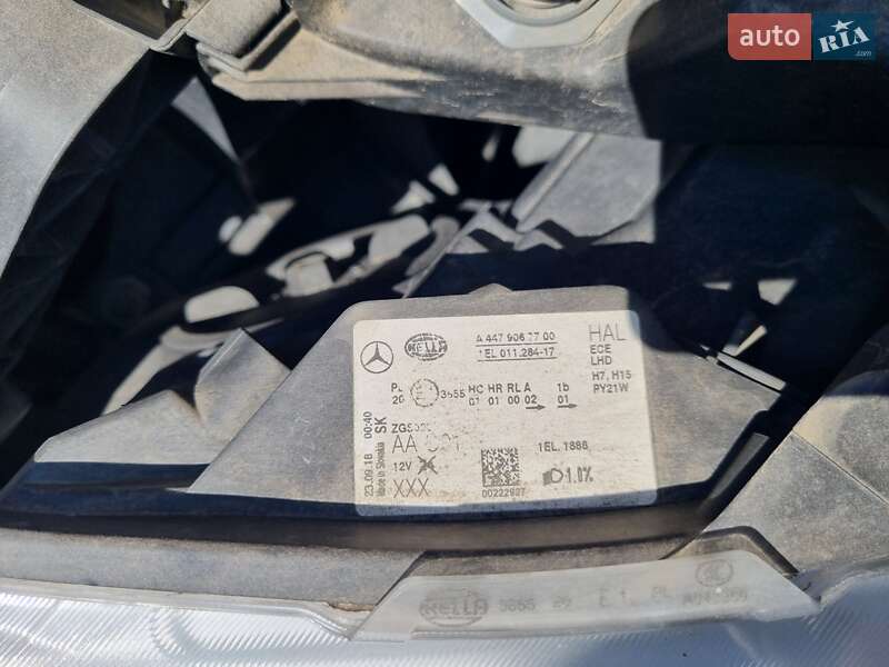 Грузовой фургон Mercedes-Benz Vito 2018 в Черновцах