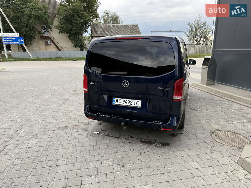 Минивэн Mercedes-Benz Vito 2016 в Ужгороде
