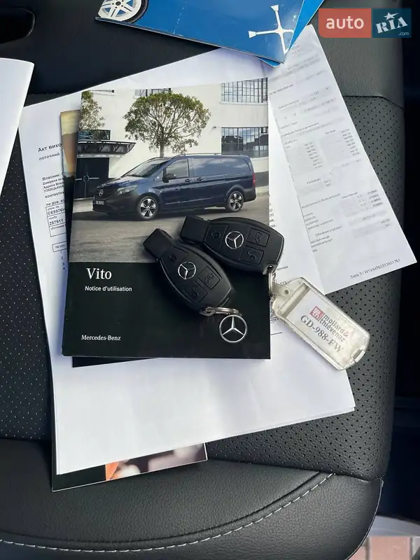 Мінівен Mercedes-Benz Vito 2021 в Чернівцях документ