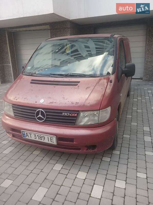 Грузовой фургон Mercedes-Benz Vito 2003 в Ивано-Франковске фото Грузовой фургон Mercedes-Benz Vito 2003 в Ивано-Франковске