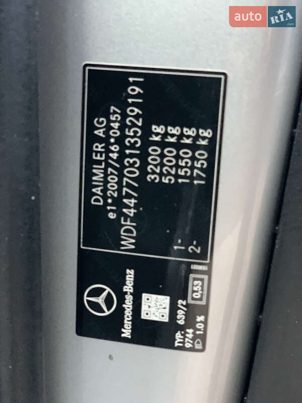 Минивэн Mercedes-Benz Vito 2018 в Бердичеве