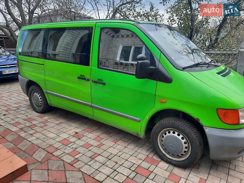 Минивэн Mercedes-Benz Vito 1998 в Градижске фото 3 Минивэн Mercedes-Benz Vito 1998 в Градижске