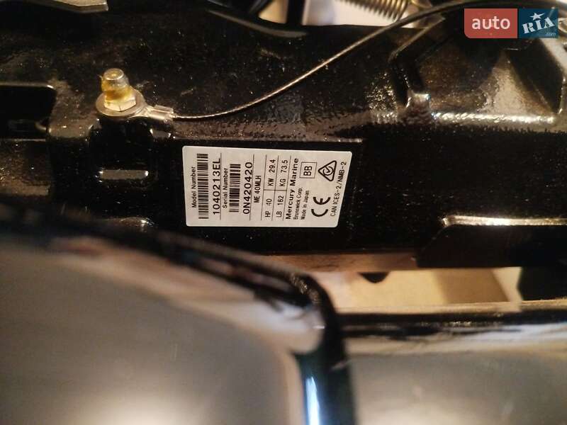 Другой водный транспорт Mercury 40 2022 в Переяславе фото 5 Другой водный транспорт Mercury 40 2022 в Переяславе