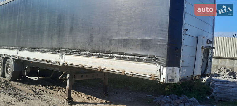 Тентований борт (штора) - напівпричіп Merker M 300 2005 в Ужгороді