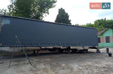 Тентованный борт (штора) - полуприцеп Meusburger MCS 3 2000 в 